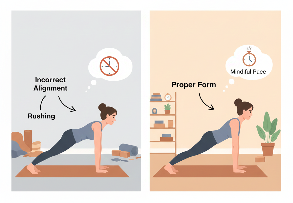 Common Mistakes to Avoid in Home Yoga Practice