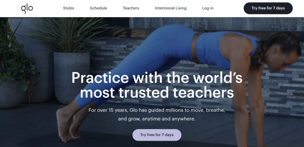 glo yoga app