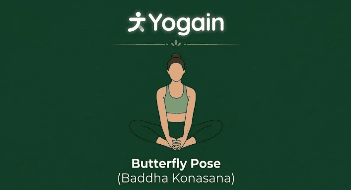 butterfly pose