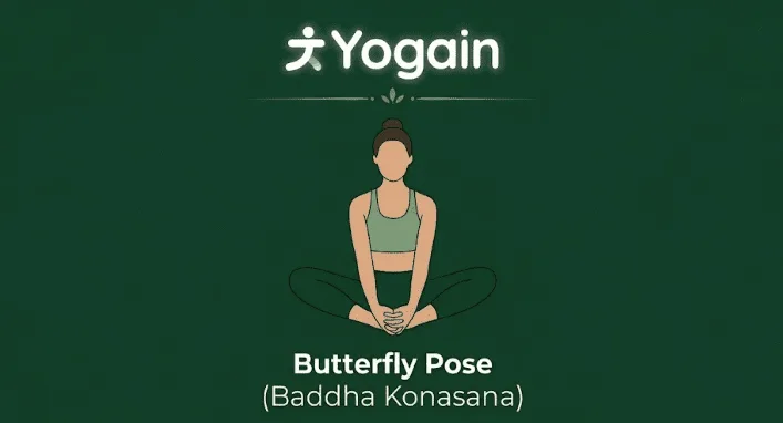 butterfly pose