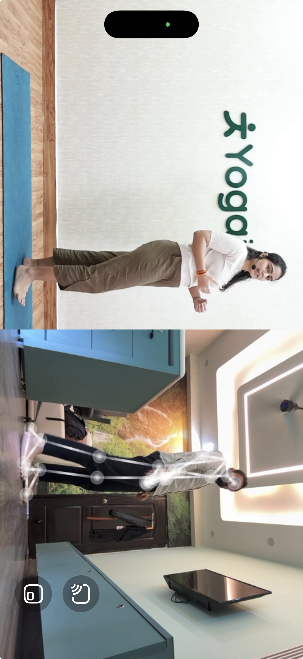 AI posture tracking in real time